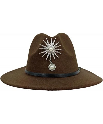 Men's and Women's Spring Fedora Hat Sun Hat Accessories Jazz Hat 24 $17.22 Fedoras