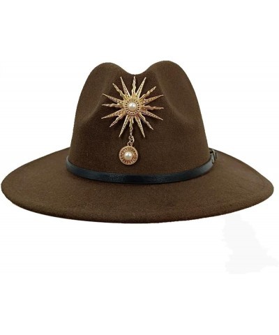 Men's and Women's Spring Fedora Hat Sun Hat Accessories Jazz Hat 24 $17.22 Fedoras