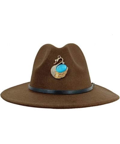 Men's and Women's Spring Fedora Hat Sun Hat Accessories Jazz Hat 24 $17.22 Fedoras