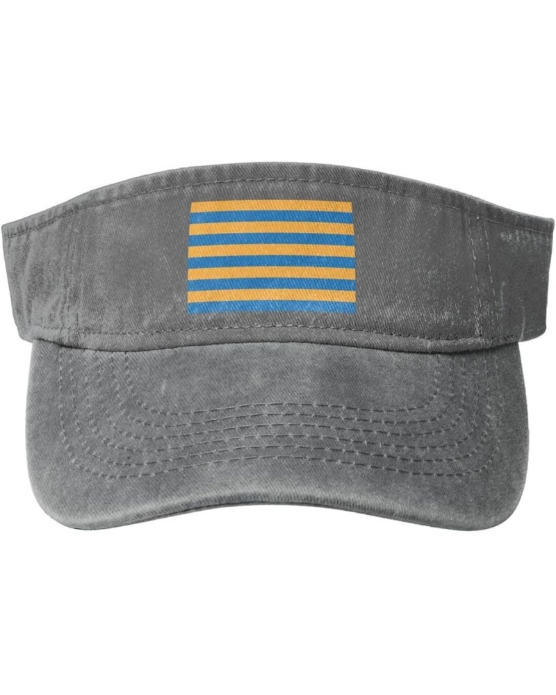 Flag of Salisbury, Maryland Sun Hat Sun Visor Hats for Women Men Baseball Cap Golf Hats Gray $12.07 Visors