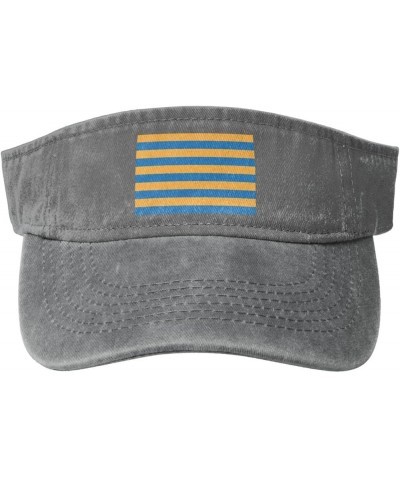 Flag of Salisbury, Maryland Sun Hat Sun Visor Hats for Women Men Baseball Cap Golf Hats Gray $12.07 Visors