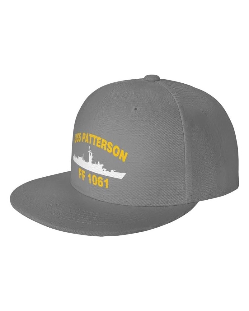 USS Patterson FF 1061 DE 1061 Flag-Trucker Hats Denim Hats Cowboy Knit hat Baseball Caps Fisherman's hat Gray $15.85 Baseball...