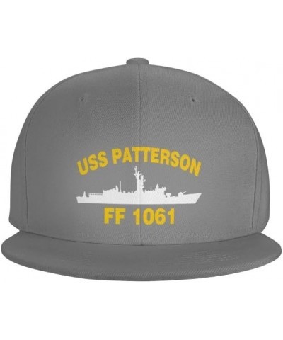 USS Patterson FF 1061 DE 1061 Flag-Trucker Hats Denim Hats Cowboy Knit hat Baseball Caps Fisherman's hat Gray $15.85 Baseball...