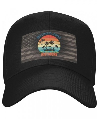 Retired 2002 Not My Problem Anymore Classic Duckbill Caps for Stylish Sun Protection Black $11.15 Baseball Caps