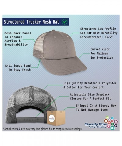 Trucker Baseball Cap I'll Bring The Freedom Cotton Dad Hats for Men & Women Grey $11.48 Baseball Caps