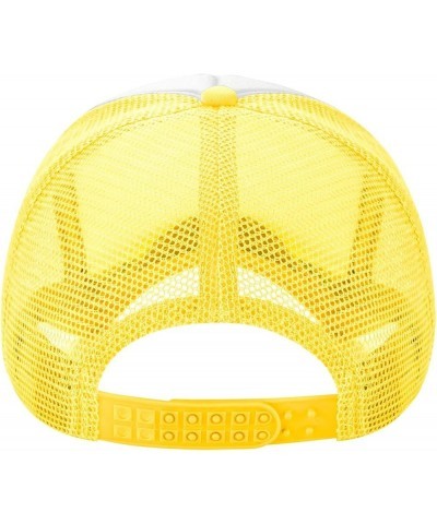 I-Love-Anal Mesh Hat Women Men Trucker Hat Baseball Cap Yellow $12.09 Baseball Caps