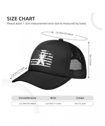 White Ribbon Multiple Hereditary Exostoses Awareness Baseball Cap Adjustable Casual Mesh Hats Duck Tongue Hat for Men Women29...