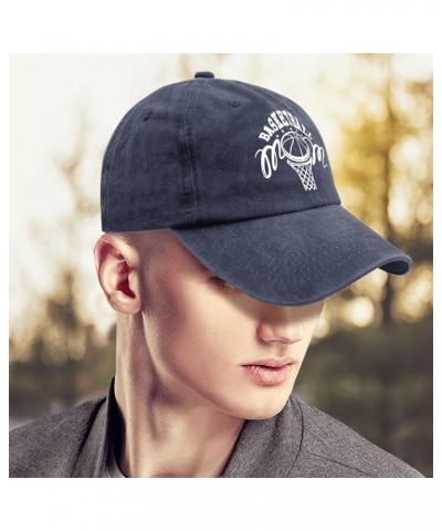 Baseball Hats Fitted Golf Hats for Mens Summer Hat Quick Dry Basketball Mom Sun Visor Hat Navy Blue $10.58 Visors