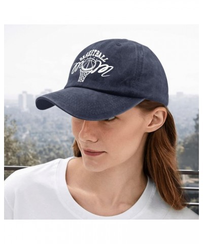 Baseball Hats Fitted Golf Hats for Mens Summer Hat Quick Dry Basketball Mom Sun Visor Hat Navy Blue $10.58 Visors