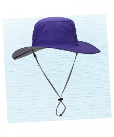 2pcs Shade Hats for Men Sun Hats UV Unisex Sun Hat Summer Sun Hat Mens Bucket Hat Purplex2pcs $10.32 Sun Hats