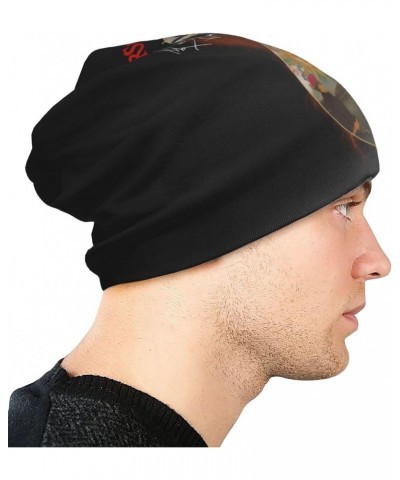 Thin Knit Cap Tears Rock for Fears Band Slouchy Beanie Hats Lightweight Skull Hats for Mens Women Gift Black $10.59 Skullies ...