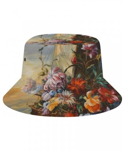 Artwork Bucket Hats for Men Women Packable Travel Beach Sun Hat Outdoor Fisherman Caps for Casual Trips $13.72 Bucket Hats