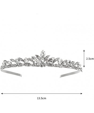 Crystal Tiaras and Crowns for Women Girls, Rhinestone Jeweled Wedding Tiara Princess Bride Queen Crowns Headdress Type 1 $9.8...