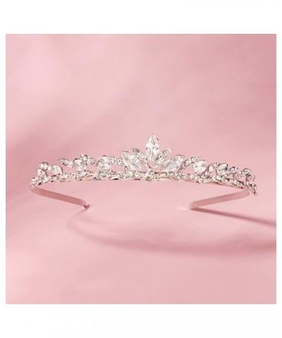 Crystal Tiaras and Crowns for Women Girls, Rhinestone Jeweled Wedding Tiara Princess Bride Queen Crowns Headdress Type 1 $9.8...