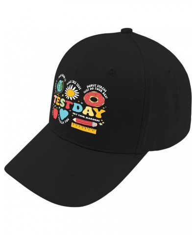 Teacher Test Day Cap USA Cowboy Hat AllBlack Men's Hats Gifts for Boyfriends Sun Caps $10.99 Cowboy Hats