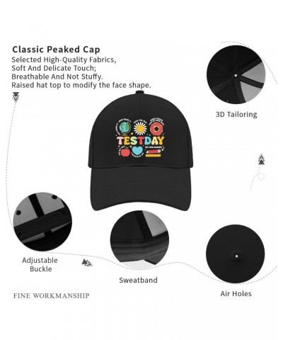 Teacher Test Day Cap USA Cowboy Hat AllBlack Men's Hats Gifts for Boyfriends Sun Caps $10.99 Cowboy Hats