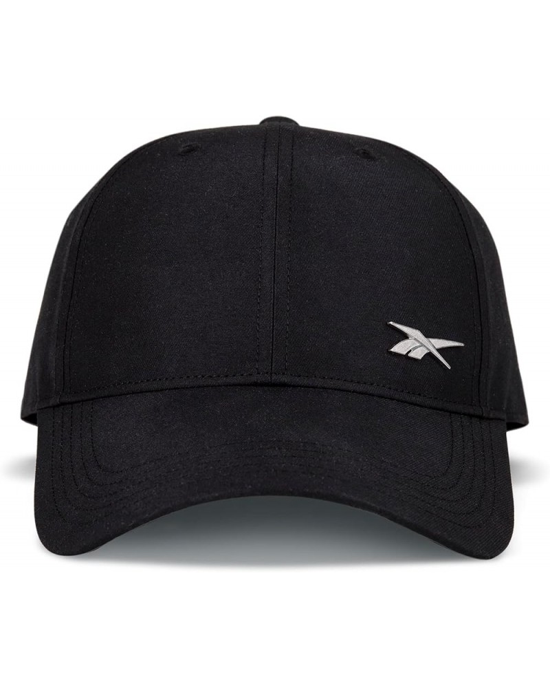 Women's Active Metal Badge Cap with Adjustable Strap (One Size Fits Most) Badge - Black $11.50 Baseball Caps