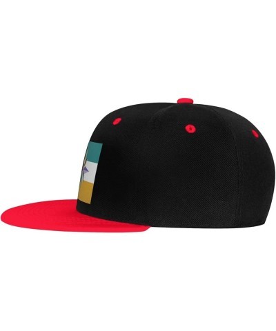 Flag of City Park, Denver Snapback Hat for Men Women Baseball Cap Trucker Flat Bill Hats Dad Caps Red $12.60 Baseball Caps