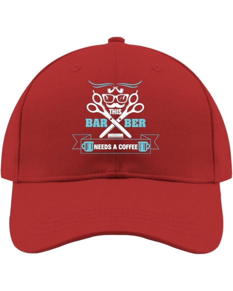 Cowboy hat Men Shop This bar and Beer Needs a Coffee Mens hat America hat Gifts for Men Workout Cap Red $10.94 Sun Hats