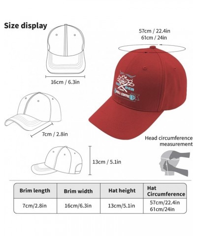 Cowboy hat Men Shop This bar and Beer Needs a Coffee Mens hat America hat Gifts for Men Workout Cap Red $10.94 Sun Hats