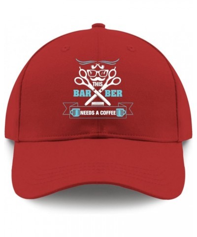 Cowboy hat Men Shop This bar and Beer Needs a Coffee Mens hat America hat Gifts for Men Workout Cap Red $10.94 Sun Hats