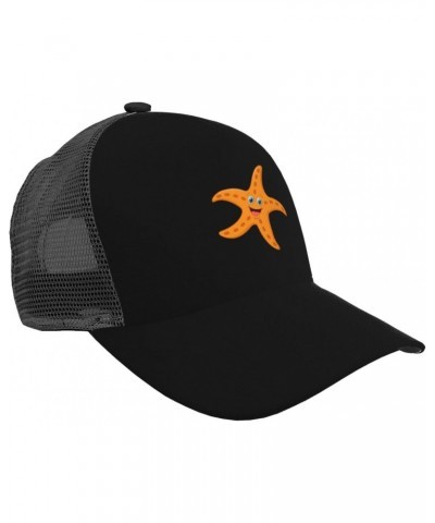 Cartoon Starfish Baseball Cap Adjustable for Men Women Breathable Mesh Back Baseball Caps Casual Outdoor Hat Trucker Hat $14....