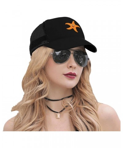 Cartoon Starfish Baseball Cap Adjustable for Men Women Breathable Mesh Back Baseball Caps Casual Outdoor Hat Trucker Hat $14....