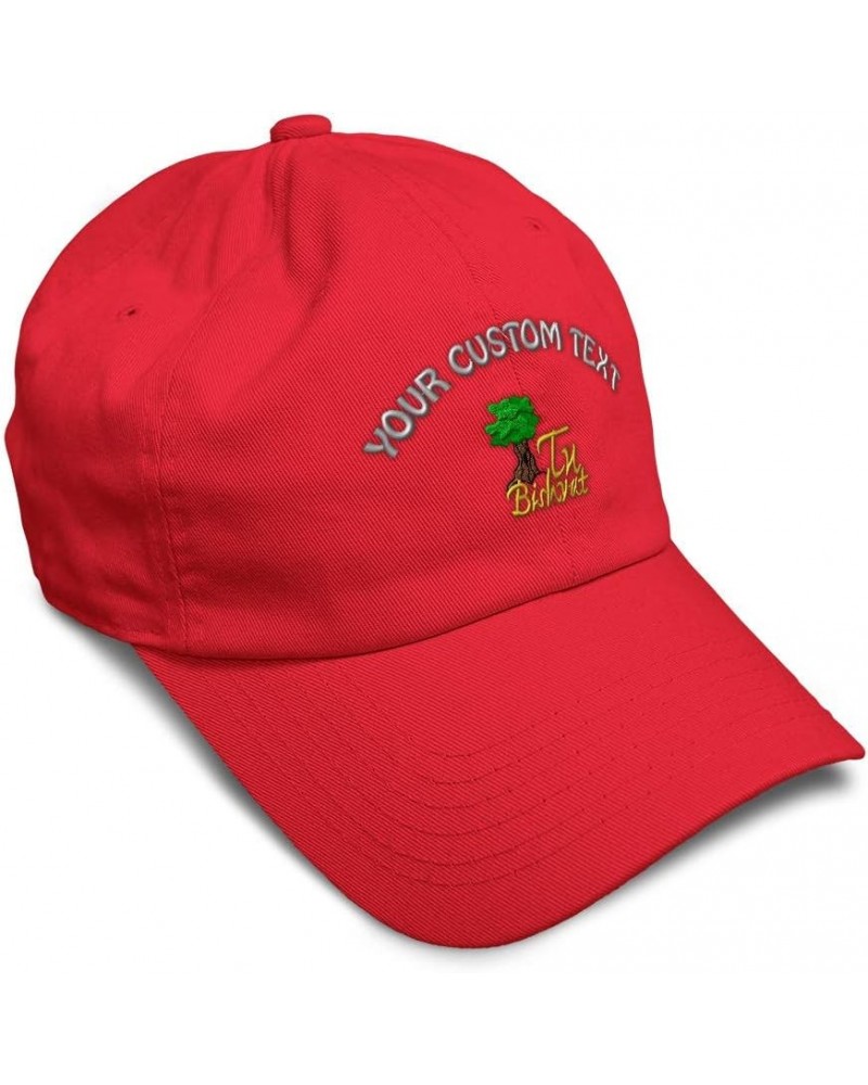 Soft Baseball Cap Tu Bishvat Nature Party Twill Cotton Occasion Dad Hats for Men & Women Red Personalized Text Here $12.42 Ba...