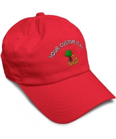 Soft Baseball Cap Tu Bishvat Nature Party Twill Cotton Occasion Dad Hats for Men & Women Red Personalized Text Here $12.42 Ba...