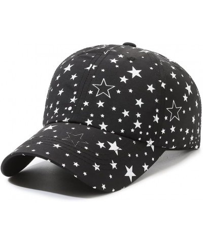 Vintage Star Hat Unique Hats Graphic Sun Hat for Women Women's Men Mens Wide Brim Baseball Cap Hip-hop Caps Star Pink $11.75 ...