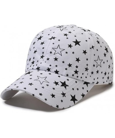 Vintage Star Hat Unique Hats Graphic Sun Hat for Women Women's Men Mens Wide Brim Baseball Cap Hip-hop Caps Star Pink $11.75 ...