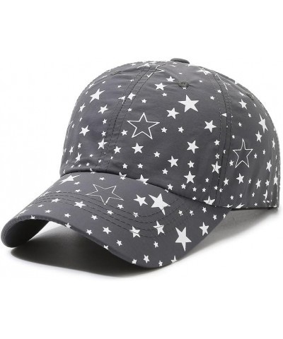 Vintage Star Hat Unique Hats Graphic Sun Hat for Women Women's Men Mens Wide Brim Baseball Cap Hip-hop Caps Star Pink $11.75 ...