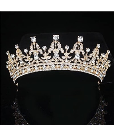 hair jewelry crown tiaras for women Rhinestone Pearls Crown Headband Gorgeous Tiaras and Crowns Wedding Head Ornaments Bridal...