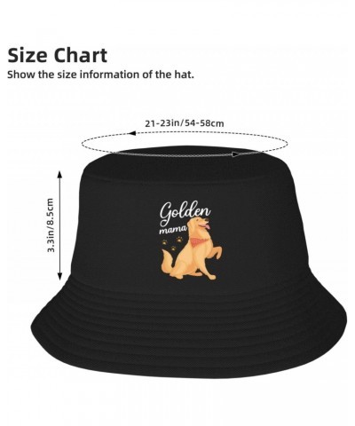 Golden Retriever Mama Stylish and Protective Bucket Hat for Women and Men - Lightweight, Breathable, and Perfect for Outdoor ...