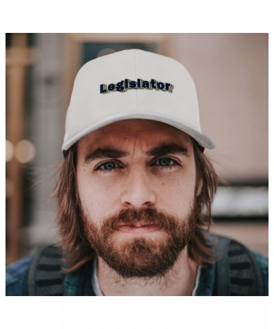 Custom Baseball Cap Legislator Government Acrylic Laws Dad Hats for Men and Women Brown Design Only $12.96 Baseball Caps