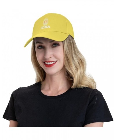 Adjustable Seal of Sikkim It's in My DNA Baseball Caps for Men Women Hat Truck Driver Hats Funny Baseball Cap Yellow $12.40 B...