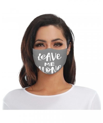 Leave Me Alone Mask Protect Respiratory System Breathe with Peace of Mind Black $12.34 Balaclavas