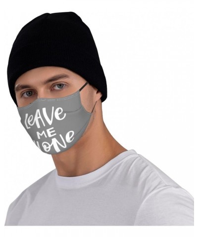 Leave Me Alone Mask Protect Respiratory System Breathe with Peace of Mind Black $12.34 Balaclavas