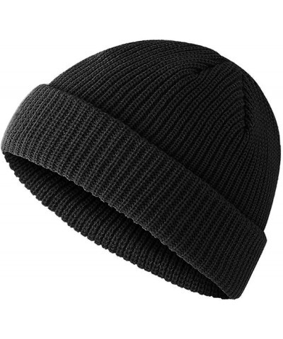 B43R Recycled Mini Fisherman Beanie - Sustainable and Stylish Hat Light Grey $9.97 Skullies & Beanies