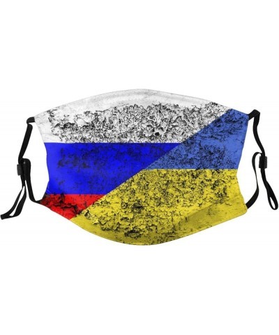 Flag of Ukraine Reusable Face Mask with Pocket, Washable Balaclava for Women Man Youth Flag of Ukraine-5 $9.47 Balaclavas