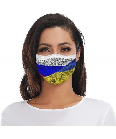 Flag of Ukraine Reusable Face Mask with Pocket, Washable Balaclava for Women Man Youth Flag of Ukraine-5 $9.47 Balaclavas