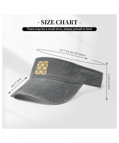 Business Clipboard Seamless Pattern Sun Hat Sun Visor Hats for Women Men Baseball Cap Golf Hats Gray $9.47 Visors