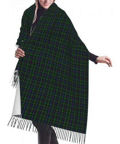 All Ireland (Green Tartan) Imitation Cashmere Tassel Scarf Winter Scarf Autumn Softest Classic Warm 2 $14.78 Scarves