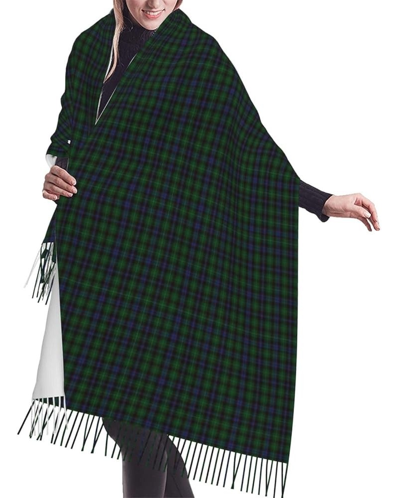 All Ireland (Green Tartan) Imitation Cashmere Tassel Scarf Winter Scarf Autumn Softest Classic Warm 2 $14.78 Scarves