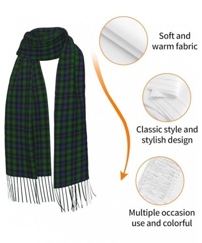 All Ireland (Green Tartan) Imitation Cashmere Tassel Scarf Winter Scarf Autumn Softest Classic Warm 2 $14.78 Scarves