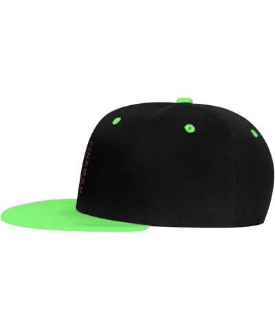 American Football Lineman Snapback Hat for Men Women Baseball Cap Trucker Flat Bill Hats Dad Caps Green $12.36 Baseball Caps