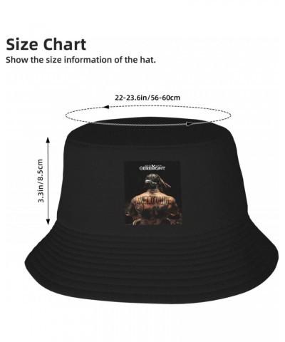 Kevin Rapper Music Gates Fisherman's Hat Breathable Occasion Suitable for Daily Wear, Sports and Outdoors Such as Camping Buc...