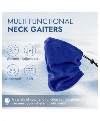 Winter Neck Warmer Ski Face Mask: Neck Gaiter Mask Face Cover Balaclava Scarf Multi-dark 6p $9.66 Scarves