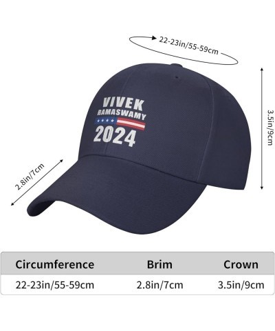 Vivek Ramaswamy 2024 Gift Baseball Cap for Women Trucker Hat Cowboy Hat Men Dad Hat Adjustable Snapback Hat Black Navy Blue $...