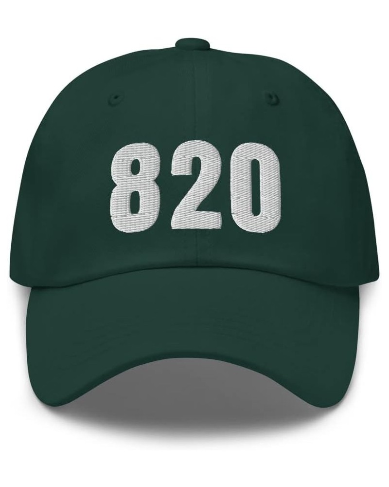 820 Hat Oxnard CA Hat Mobile Telephone Area Code 820 Dad Cap Embroidered Dad Hat Baseball Cap Spruce $17.73 Baseball Caps